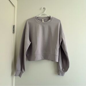 Lululemon Softstreme Crewneck Sweatshirt (Size 6, Light Purple)